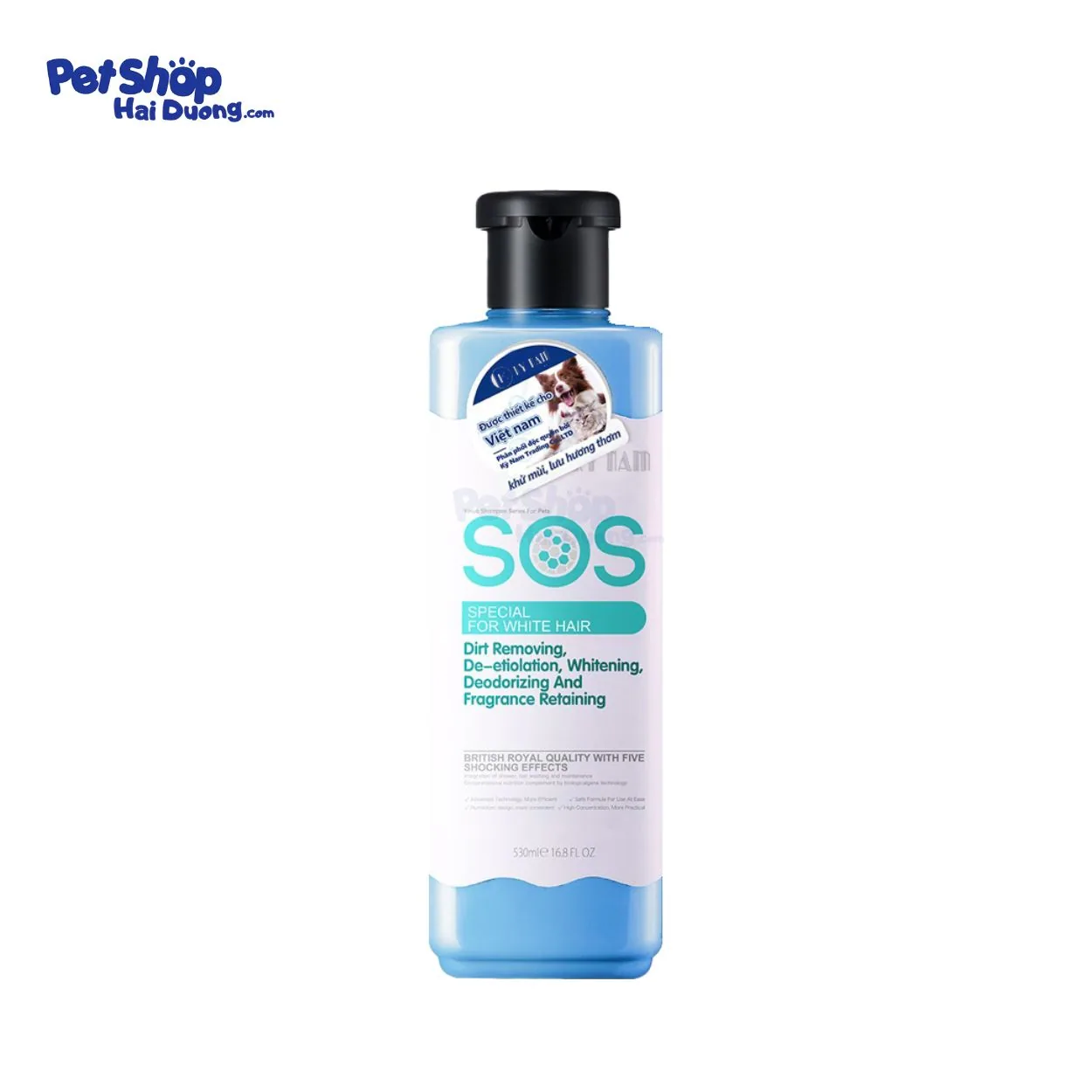 Sữa tắm SOS chó mèo