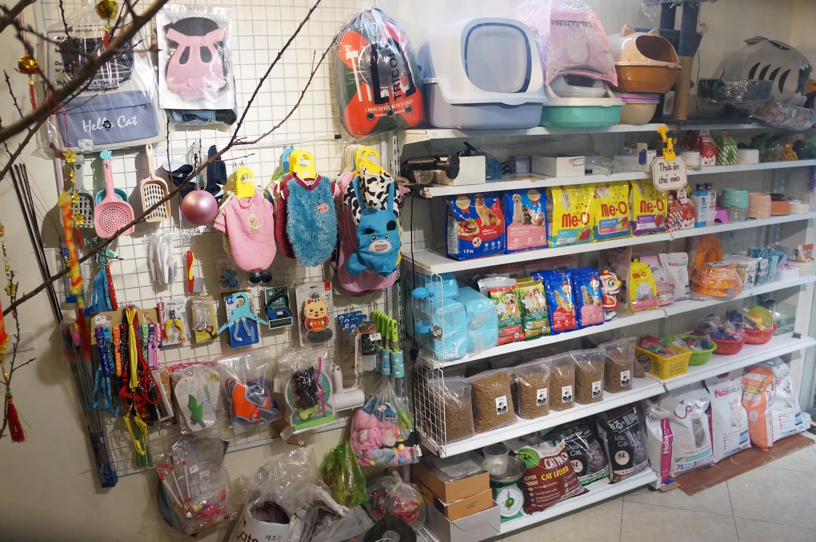 COn Mều Shop, cửa hàng thú cưng cung cấp thức ăn phụ kiện chó mèo tại thành phố Hải Dương